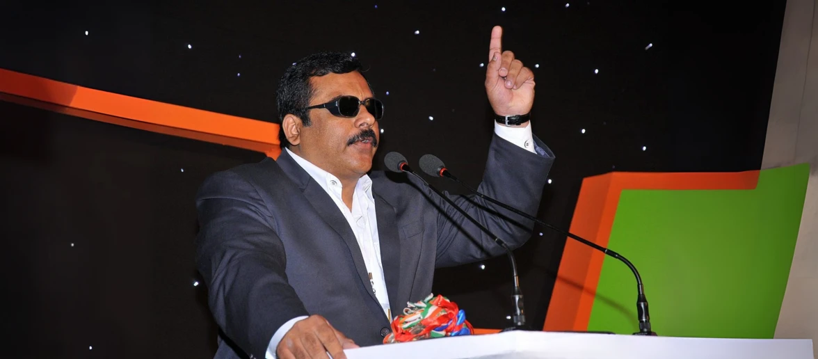 Bhavesh Bhatia Bhavesh Bhatia is a visually disabled athlete, entrepreneur and founder of Sunrise Candles