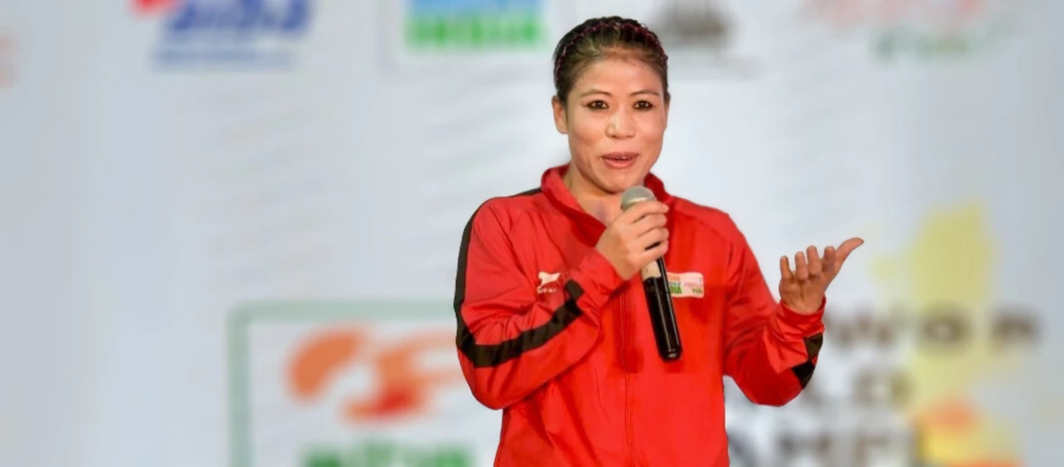 Mary Kom Mary Kom - An Olympic boxer, is a five-time World Amateur Boxing champion and the only woman boxer to have won a medal in each one of the six world championships