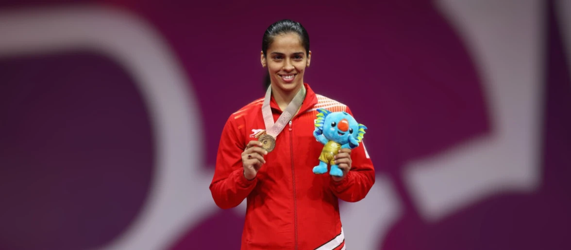 Saina Nehwal Saina Nehwal, the World leading badminton player, is the only female player from India & overall the second Indian player to achieve this position.