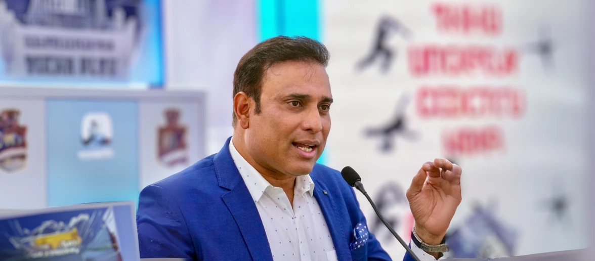 V.V.S. Laxman V.V.S. Laxman - A former Indian batsman, is the great-grand-nephew of India's second President Dr. Sarvepalli Radhakrishnan. He is known for his philanthropic works and as an expert cricket commentator.
